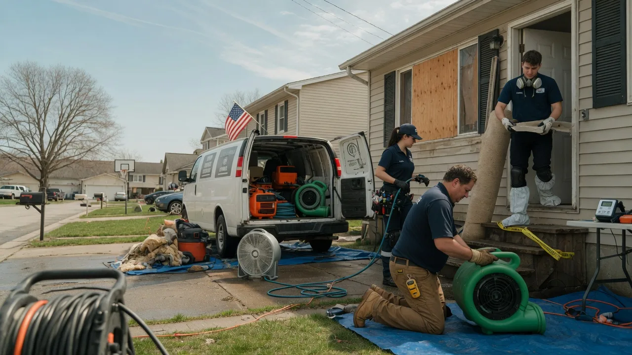 Water Damage Restoration in Port Edwards, WI near me